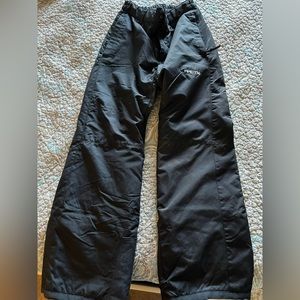Ski pants, black size youth Large